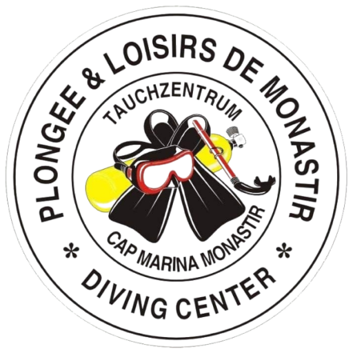 logo blanc Centre de Plongée Marina Monastir